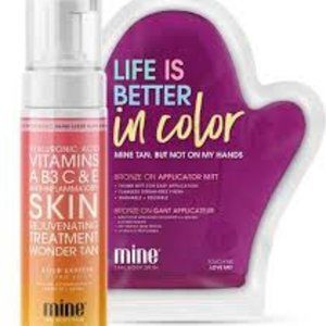 MineTan Body & Skin - Wonder Tan Foaming Self-Tan Kit